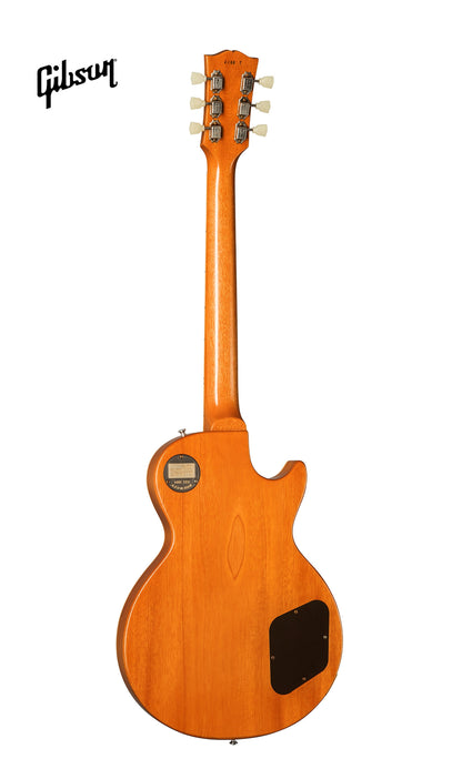 GIBSON 1957 LES PAUL GOLDTOP REISSUE VOS LEFT-HANDED ELECTRIC GUITAR - DOUBLE GOLD - Music Bliss Malaysia