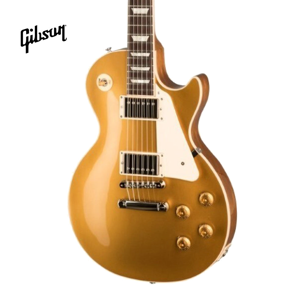 GIBSON LES PAUL STANDARD 50S ELECTRIC GUITAR - GOLD TOP - Music Bliss Malaysia