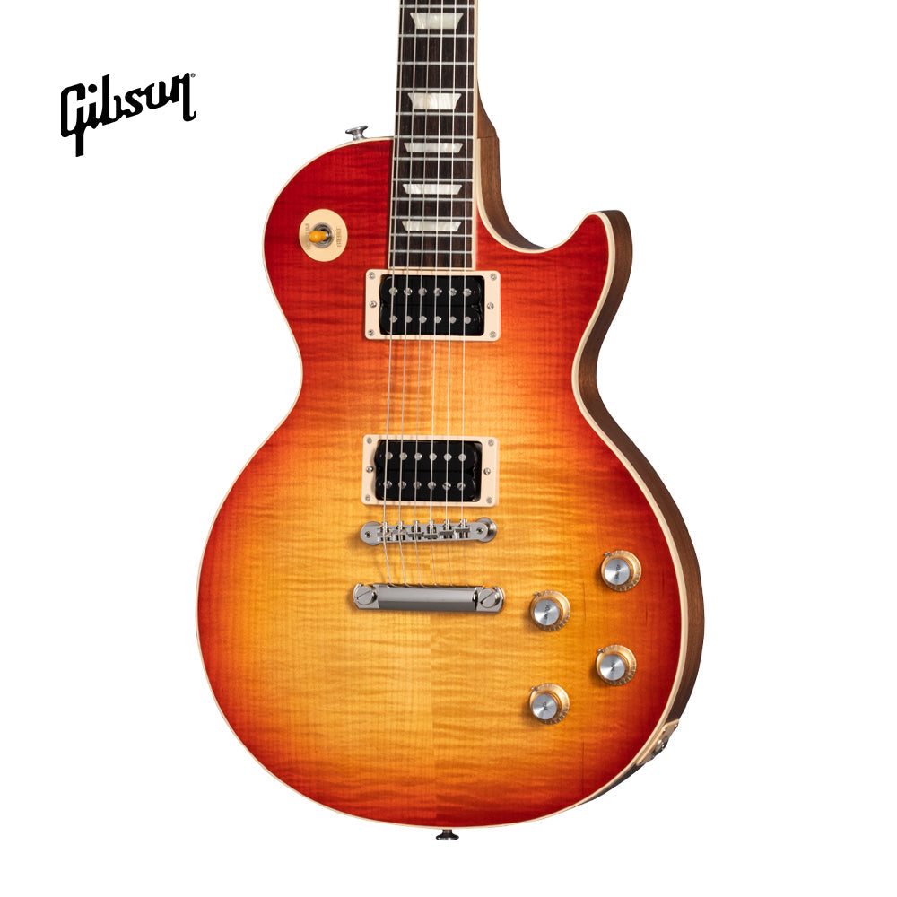GIBSON LES PAUL STANDARD 60S FADED ELECTRIC GUITAR - VINTAGE CHERRY SUNBURST - Music Bliss Malaysia