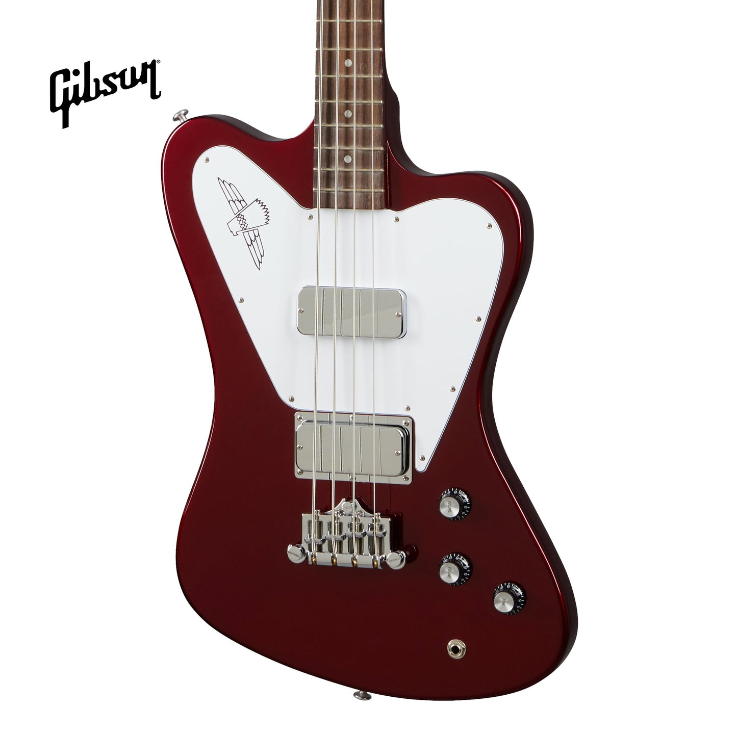 GIBSON NON-REVERSE THUNDERBIRD BASS GUITAR - SPARKLING BURGUNDY - Music Bliss Malaysia