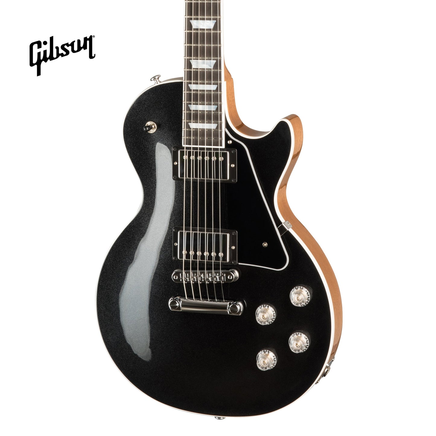GIBSON LES PAUL MODERN ELECTRIC GUITAR - GRAPHITE - Music Bliss Malaysia