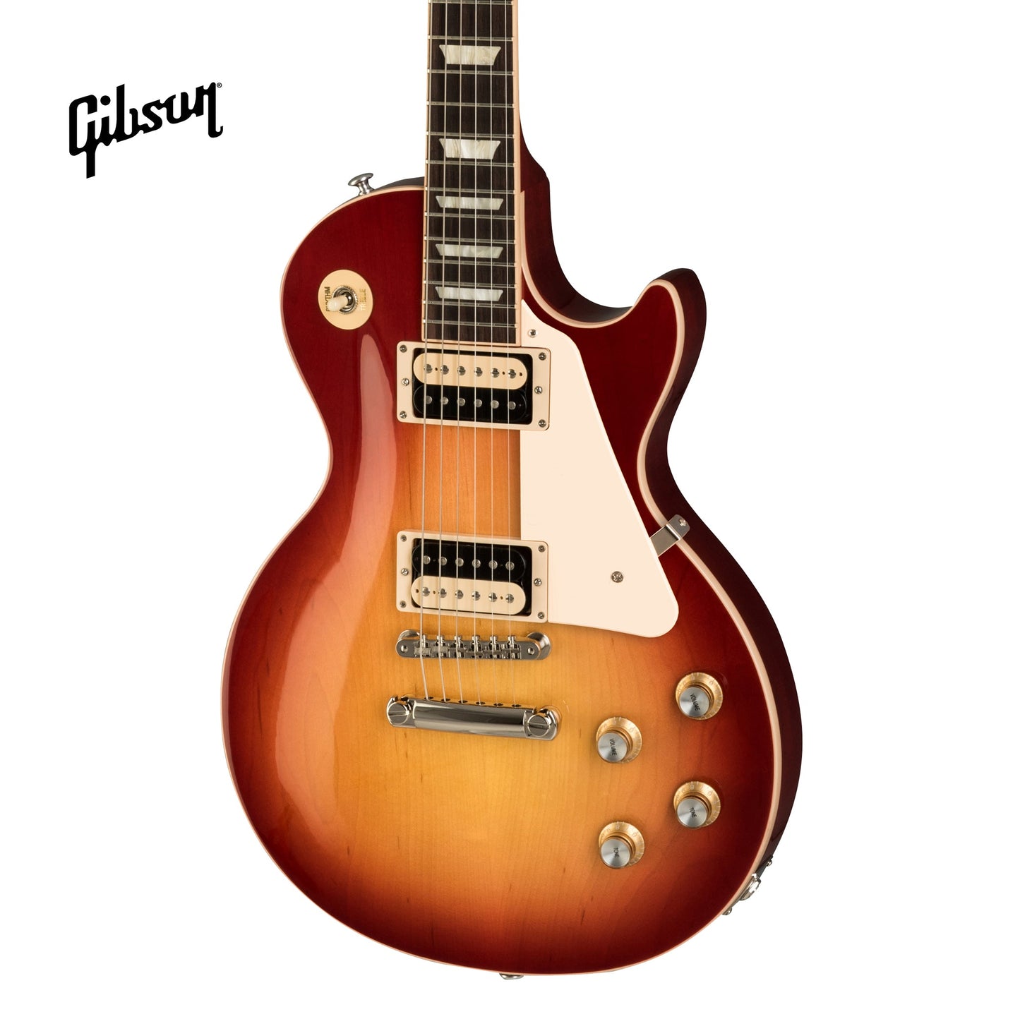 GIBSON LES PAUL CLASSIC ELECTRIC GUITAR - HERITAGE CHERRY SUNBURST - Music Bliss Malaysia