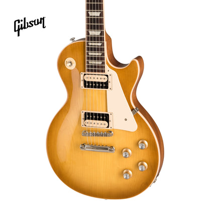 GIBSON LES PAUL CLASSIC ELECTRIC GUITAR - HONEYBURST - Music Bliss Malaysia