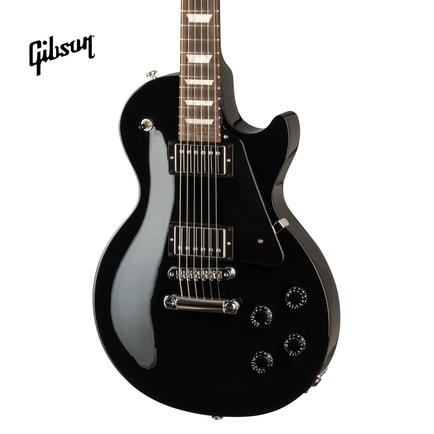 GIBSON LES PAUL STUDIO ELECTRIC GUITAR - EBONY - Music Bliss Malaysia