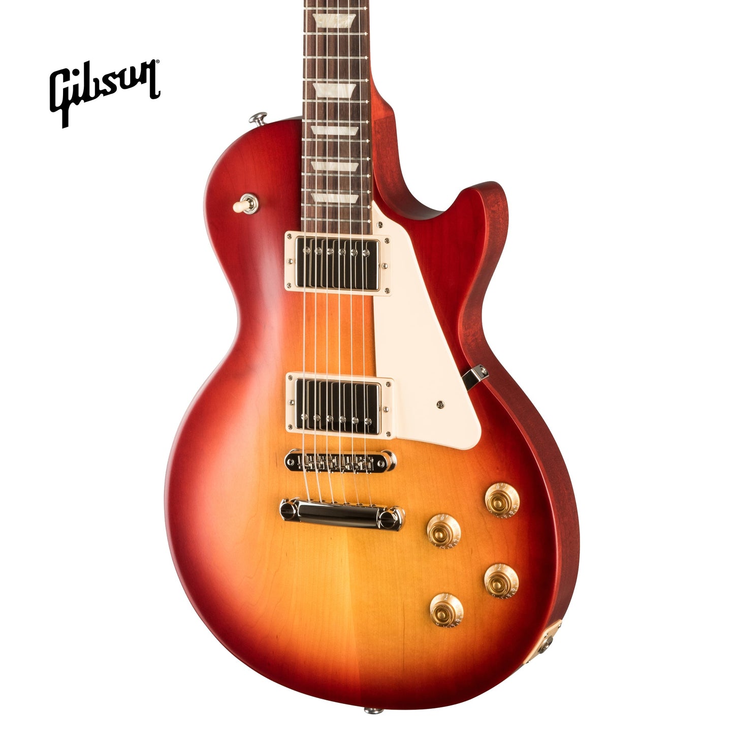 GIBSON LES PAUL TRIBUTE ELECTRIC GUITAR - SATIN CHERRY SUNBURST - Music Bliss Malaysia