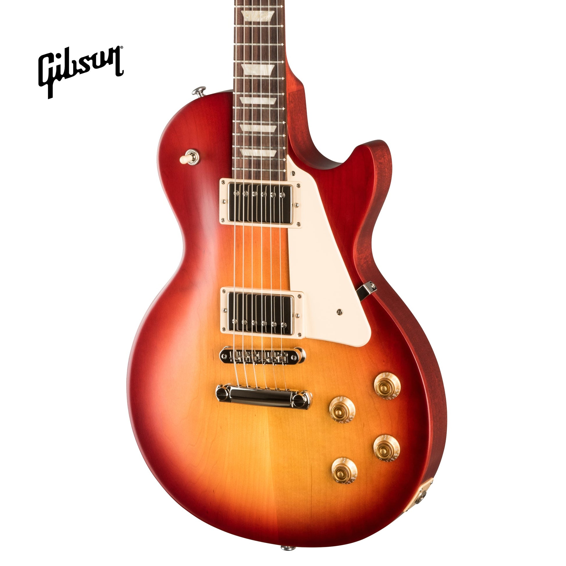 GIBSON LES PAUL TRIBUTE ELECTRIC GUITAR - SATIN CHERRY SUNBURST - Music Bliss Malaysia