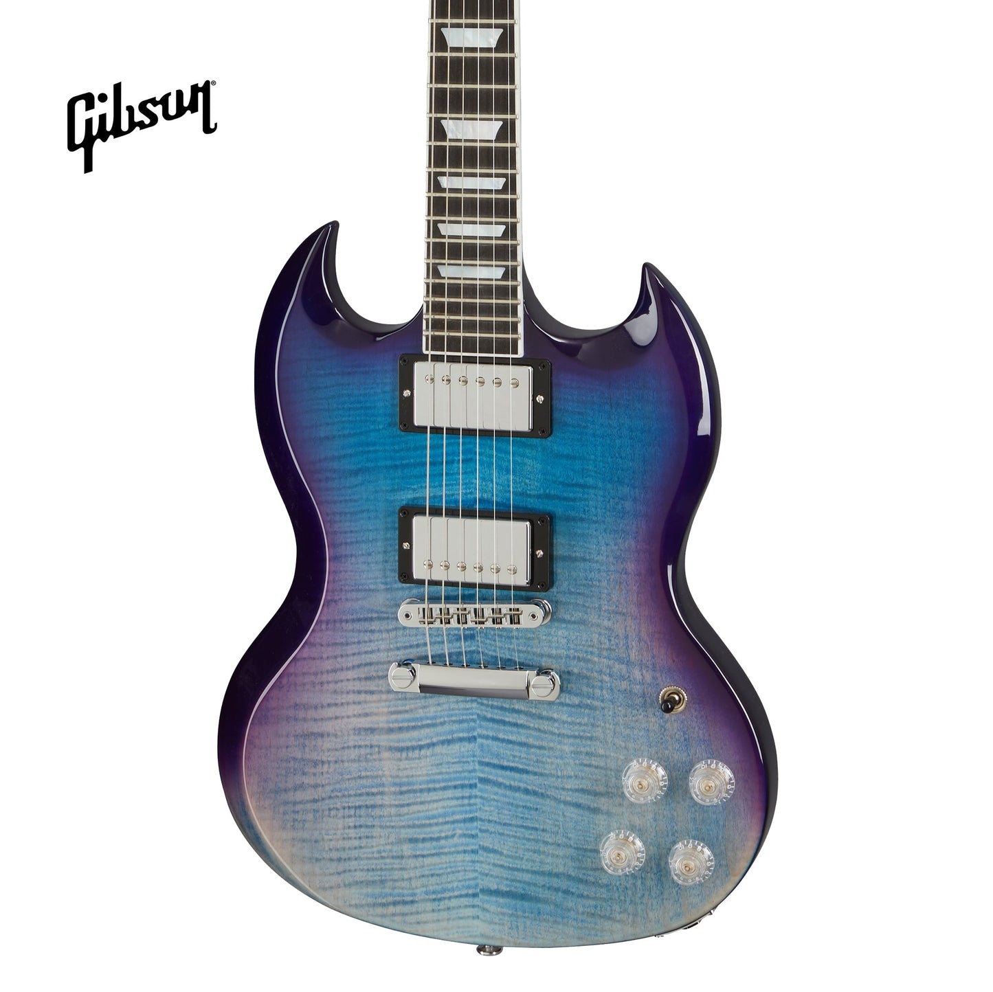 GIBSON SG MODERN ELECTRIC GUITAR - BLUEBERRY FADE - Music Bliss Malaysia