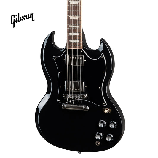 GIBSON SG STANDARD ELECTRIC GUITAR - EBONY - Music Bliss Malaysia