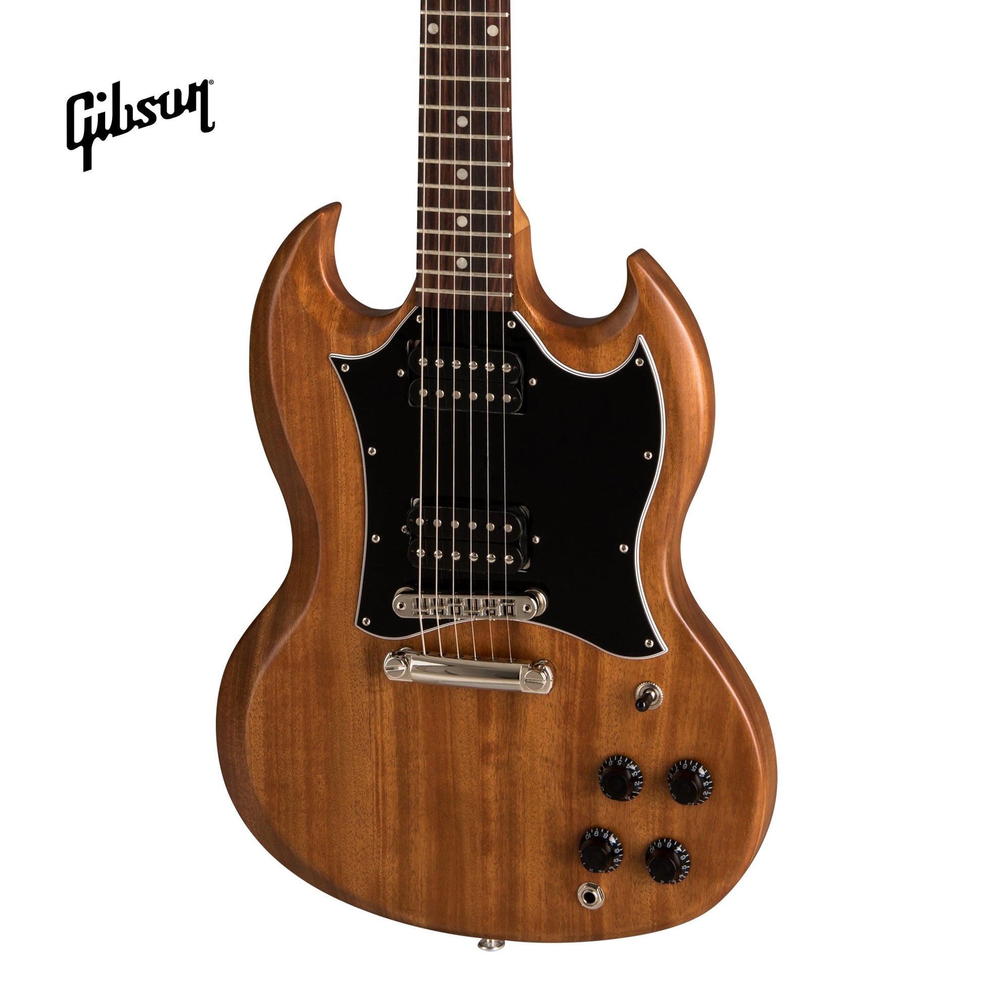 GIBSON SG TRIBUTE ELECTRIC GUITAR - NATURAL WALNUT - Music Bliss Malaysia