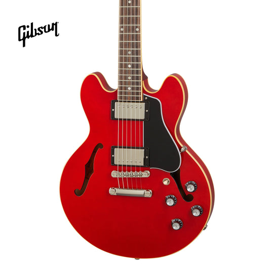 GIBSON ES-339 SEMI-HOLLOWBODY ELECTRIC GUITAR - CHERRY - Music Bliss Malaysia