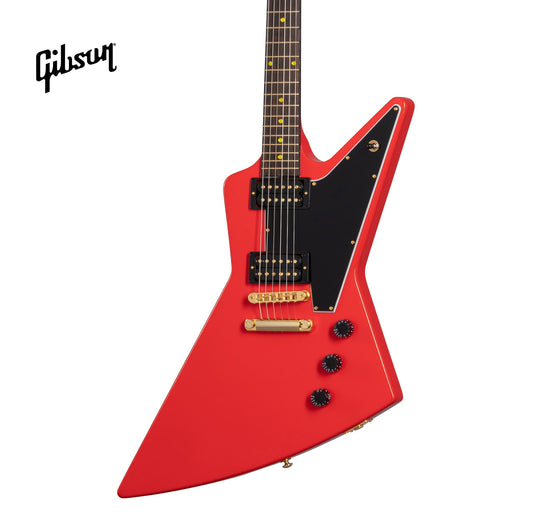 GIBSON LZZY HALE SIGNATURE EXPLORERBIRD ELECTRIC GUITAR - CARDINAL RED - Music Bliss Malaysia