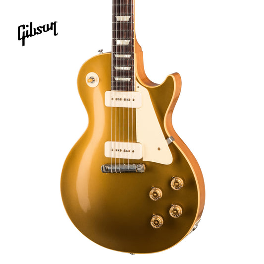 GIBSON 1954 LES PAUL REISSUE VOS ELECTRIC GUITAR - DOUBLE GOLD - Music Bliss Malaysia
