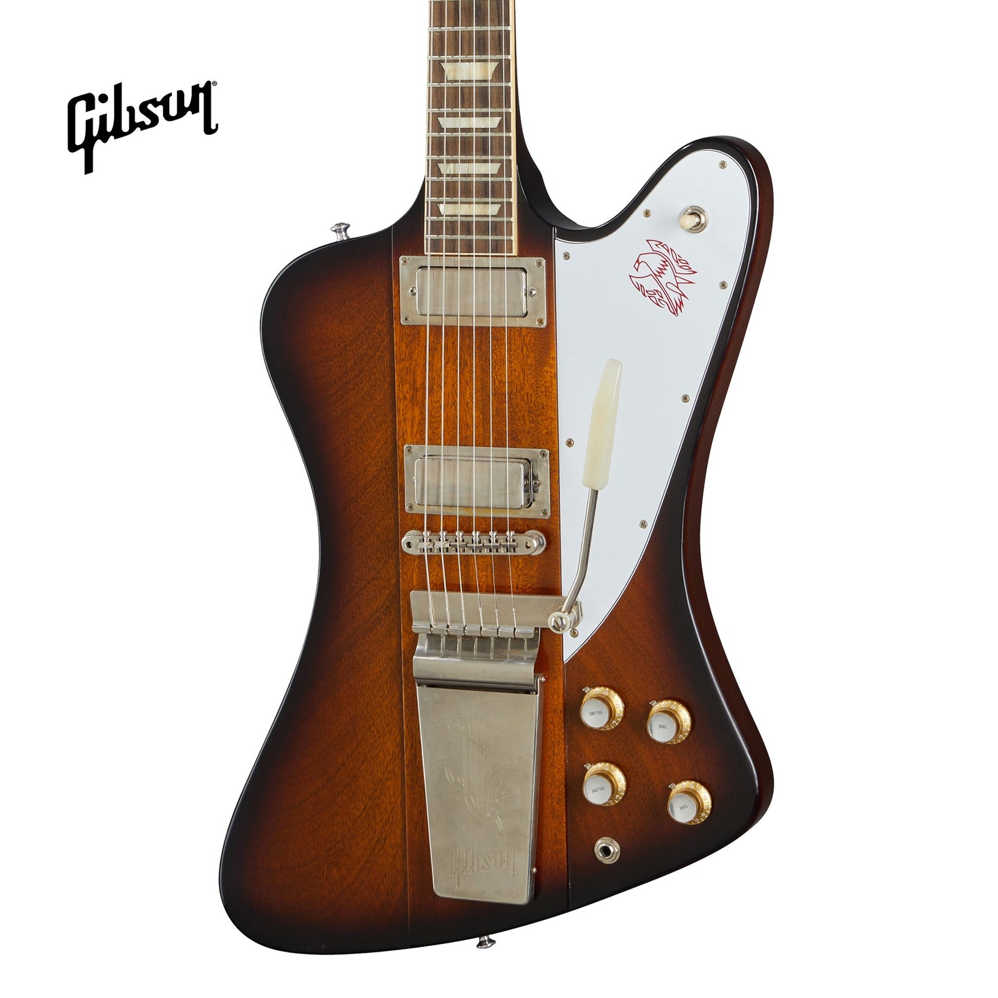 GIBSON 1963 FIREBIRD V WITH MAESTRO VIBROLA VOS ELECTRIC GUITAR - VINTAGE SUNBURST - Music Bliss Malaysia