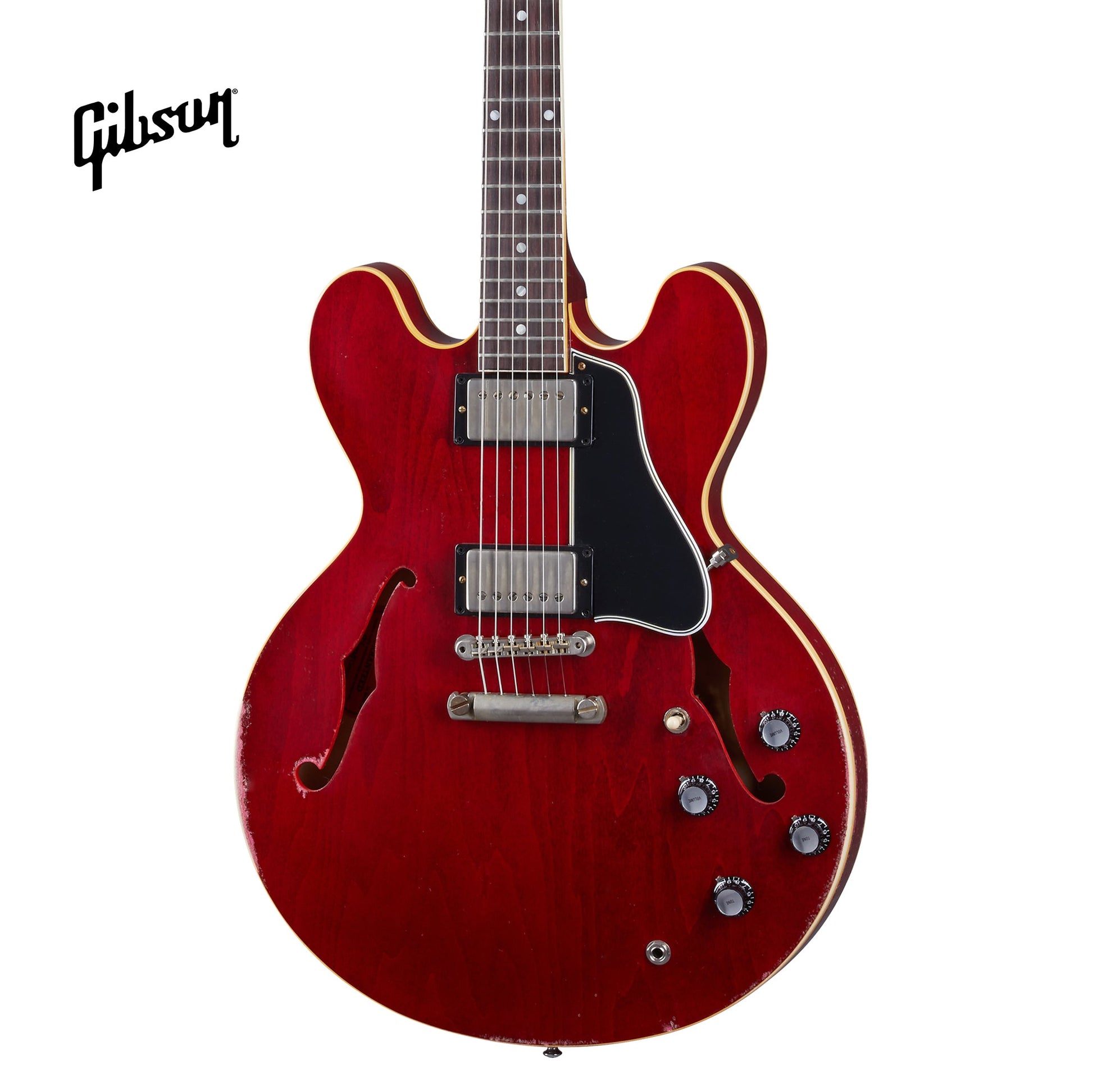 GIBSON 1961 ES-335 REISSUE VOS SEMI-HOLLOWBODY ELECTRIC GUITAR - 60S CHERRY - Music Bliss Malaysia