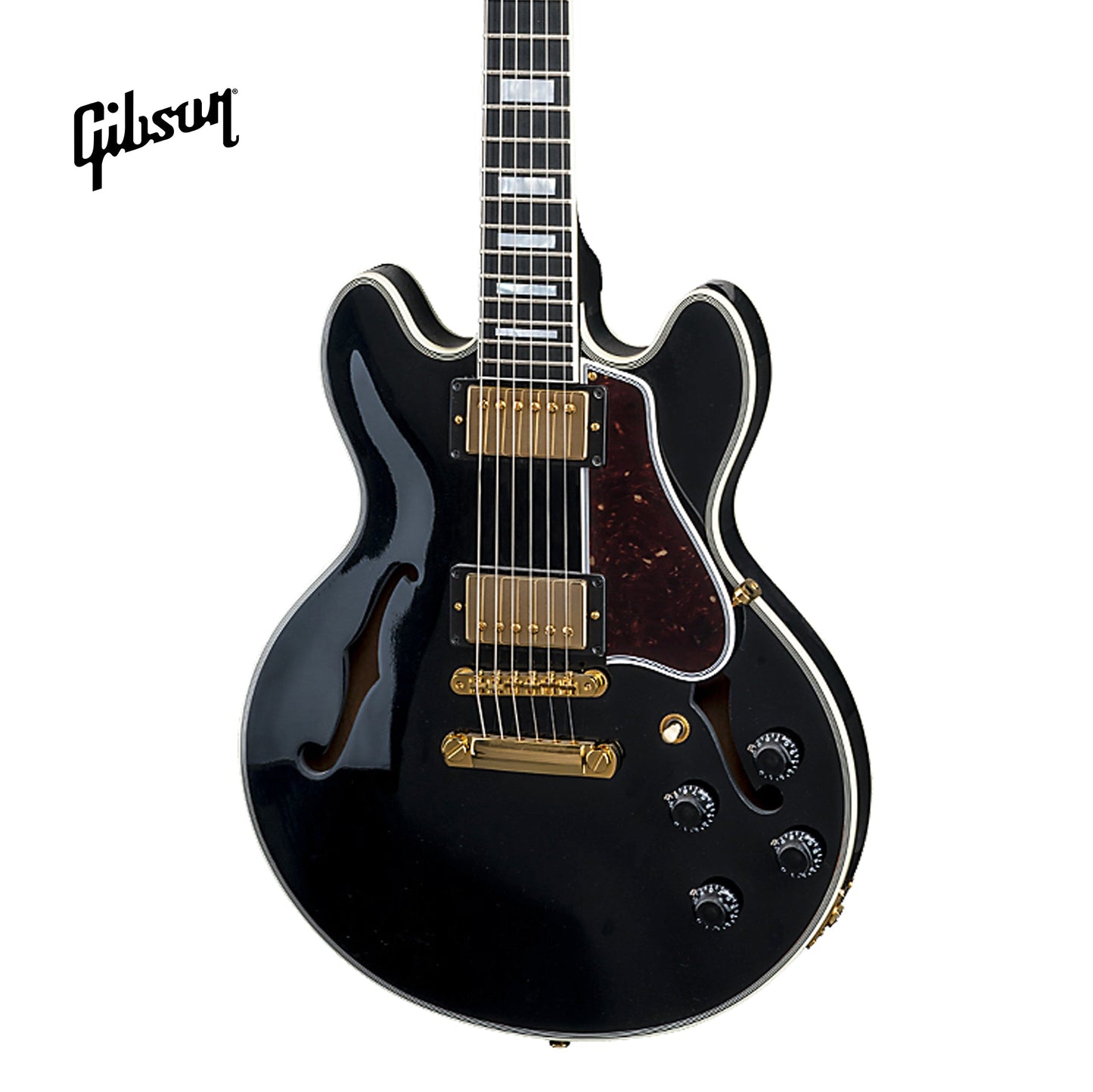 GIBSON CS-356 SEMI-HOLLOWBODY ELECTRIC GUITAR WITH EBONY FINGERBOARD - EBONY - Music Bliss Malaysia