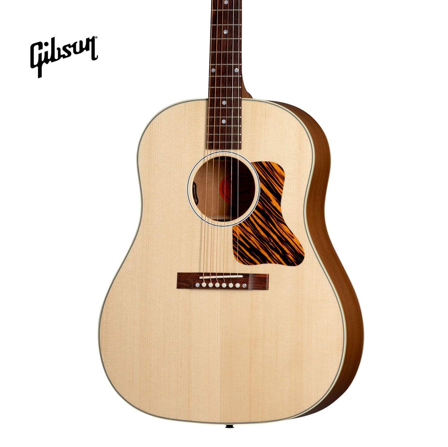 GIBSON J-35 FADED 30S ACOUSTIC-ELECTRIC GUITAR - ANTIQUE NATURAL - Music Bliss Malaysia