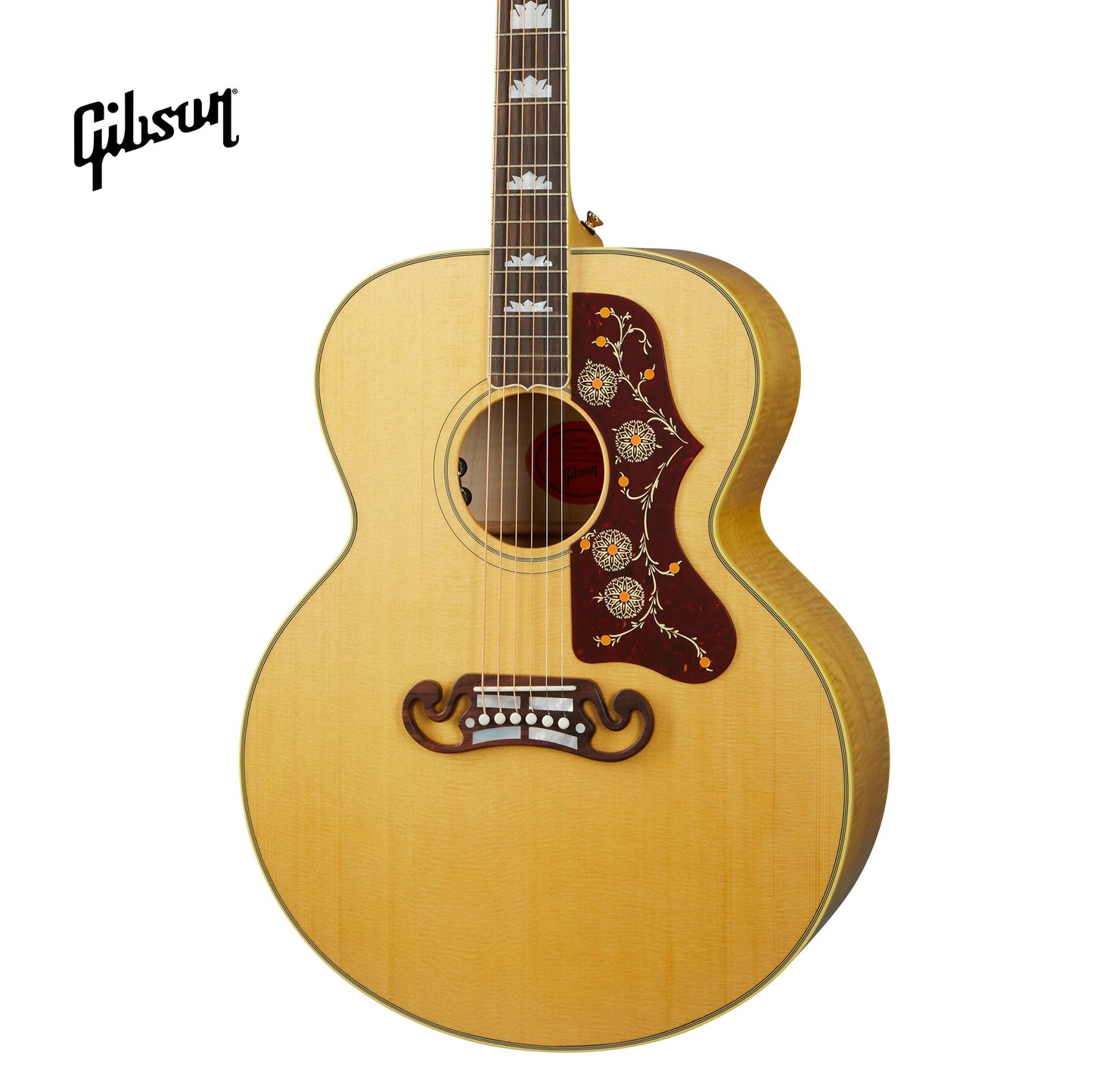 GIBSON SJ-200 ORIGINAL ACOUSTIC GUITAR - ANTIQUE NATURAL - Music Bliss Malaysia