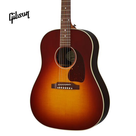 GIBSON J-45 STUDIO ROSEWOOD ACOUSTIC-ELECTRIC GUITAR - ROSEWOOD BURST - Music Bliss Malaysia