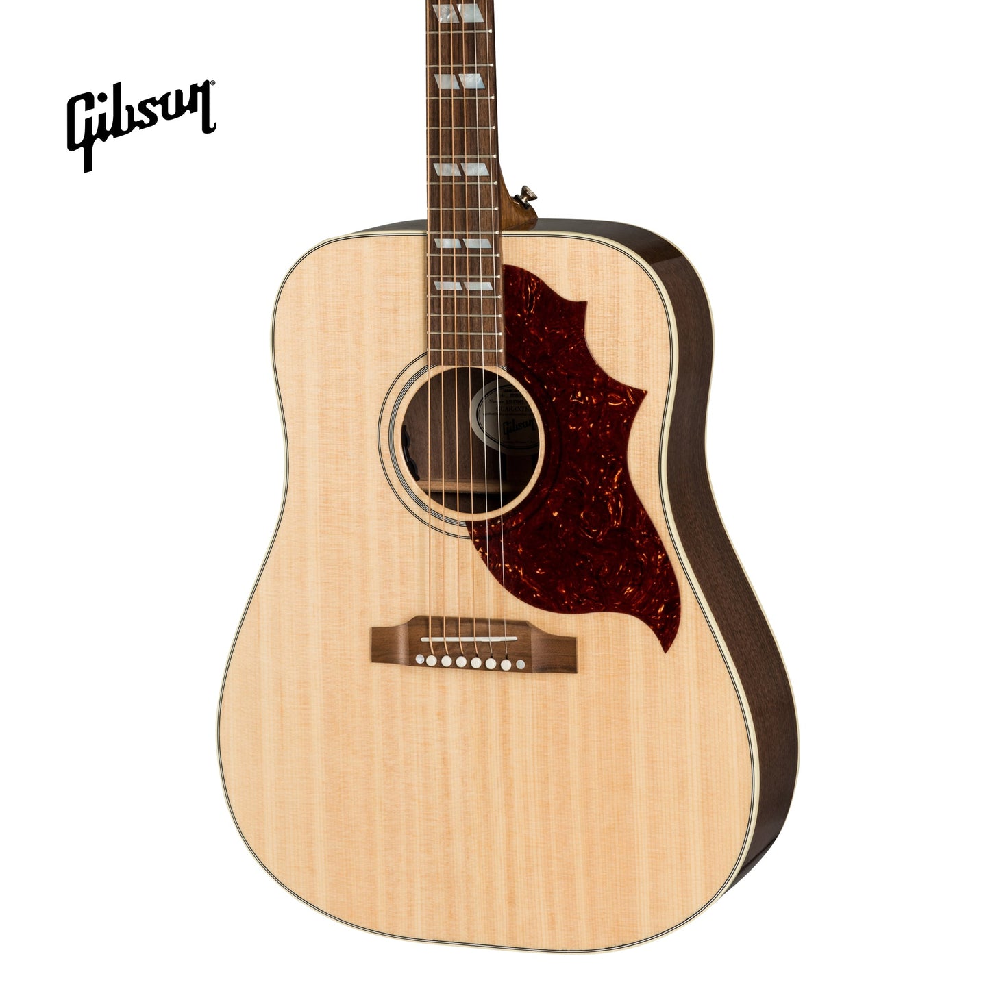 GIBSON HUMMINGBIRD STUDIO WALNUT ACOUSTIC-ELECTRIC GUITAR - NATURAL - Music Bliss Malaysia