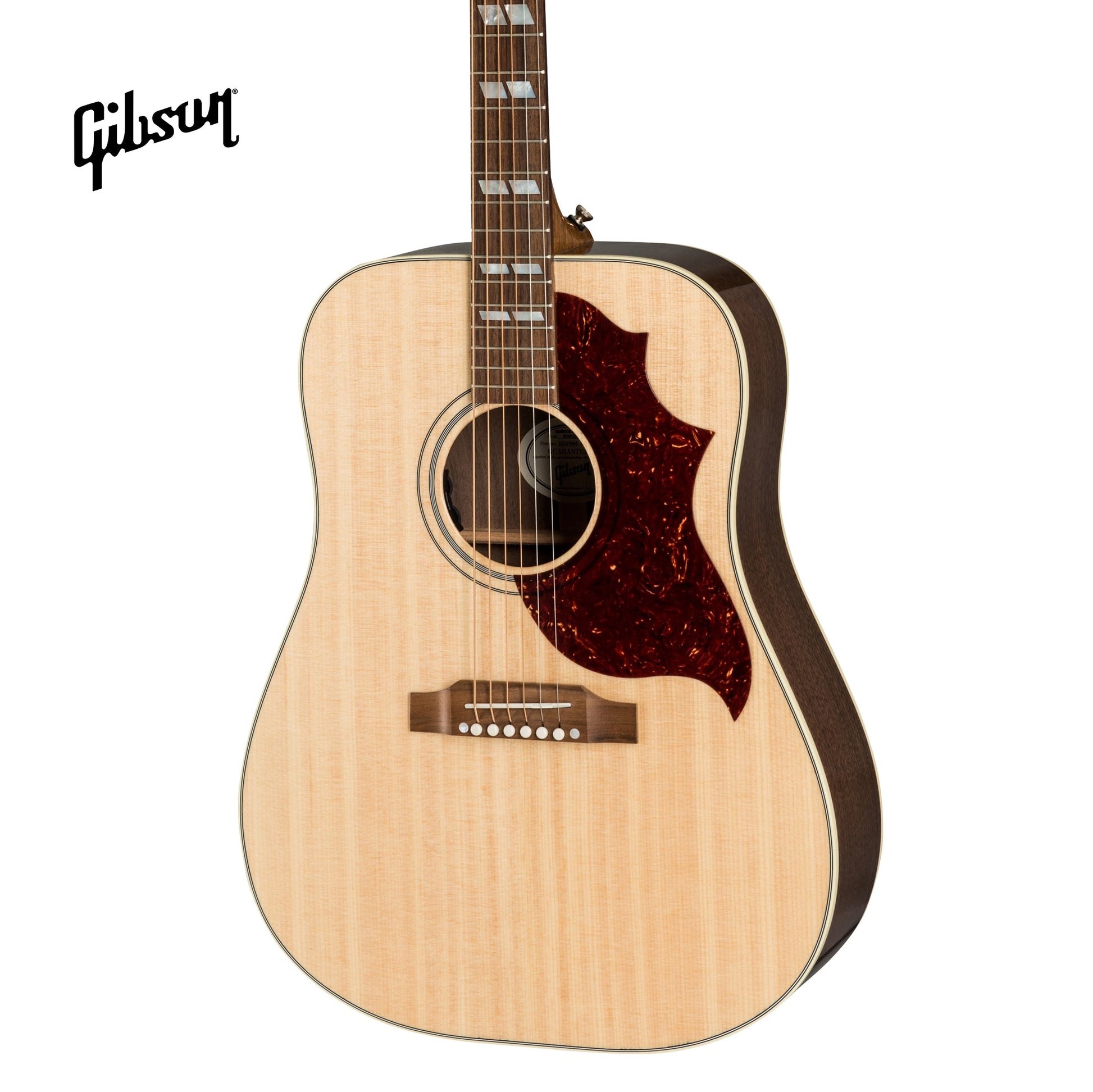 GIBSON HUMMINGBIRD STUDIO WALNUT ACOUSTIC-ELECTRIC GUITAR - NATURAL - Music Bliss Malaysia