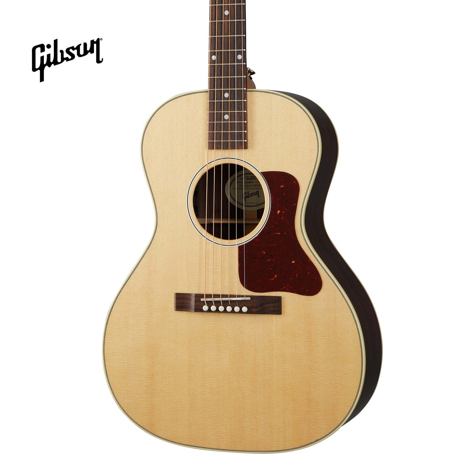 GIBSON L-00 STUDIO ROSEWOOD ACOUSTIC-ELECTRIC GUITAR - ANTIQUE NATURAL - Music Bliss Malaysia