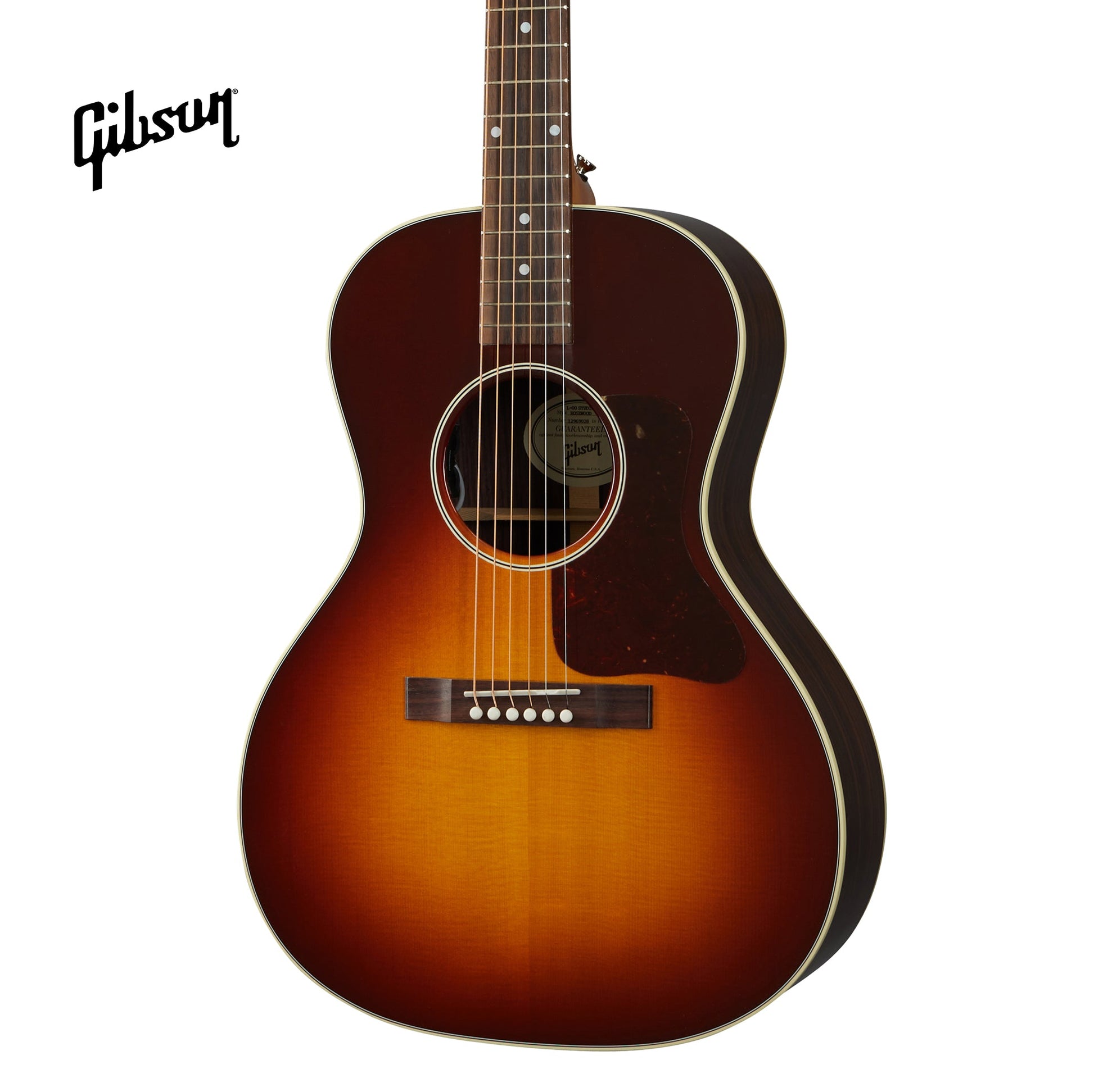 GIBSON L-00 STUDIO ROSEWOOD ACOUSTIC-ELECTRIC GUITAR - ROSEWOOD BURST - Music Bliss Malaysia