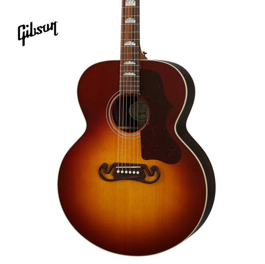 GIBSON SJ-200 STUDIO ROSEWOOD ACOUSTIC-ELECTRIC GUITAR - ROSEWOOD BURST - Music Bliss Malaysia
