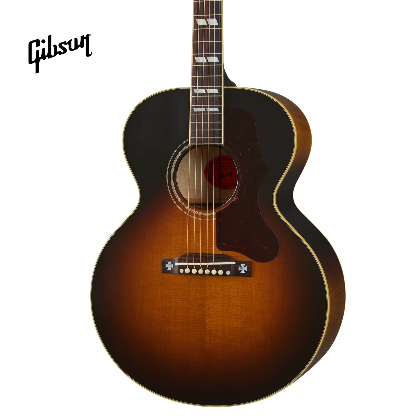 GIBSON 1952 J-185 ACOUSTIC GUITAR - VINTAGE SUNBURST - Music Bliss Malaysia
