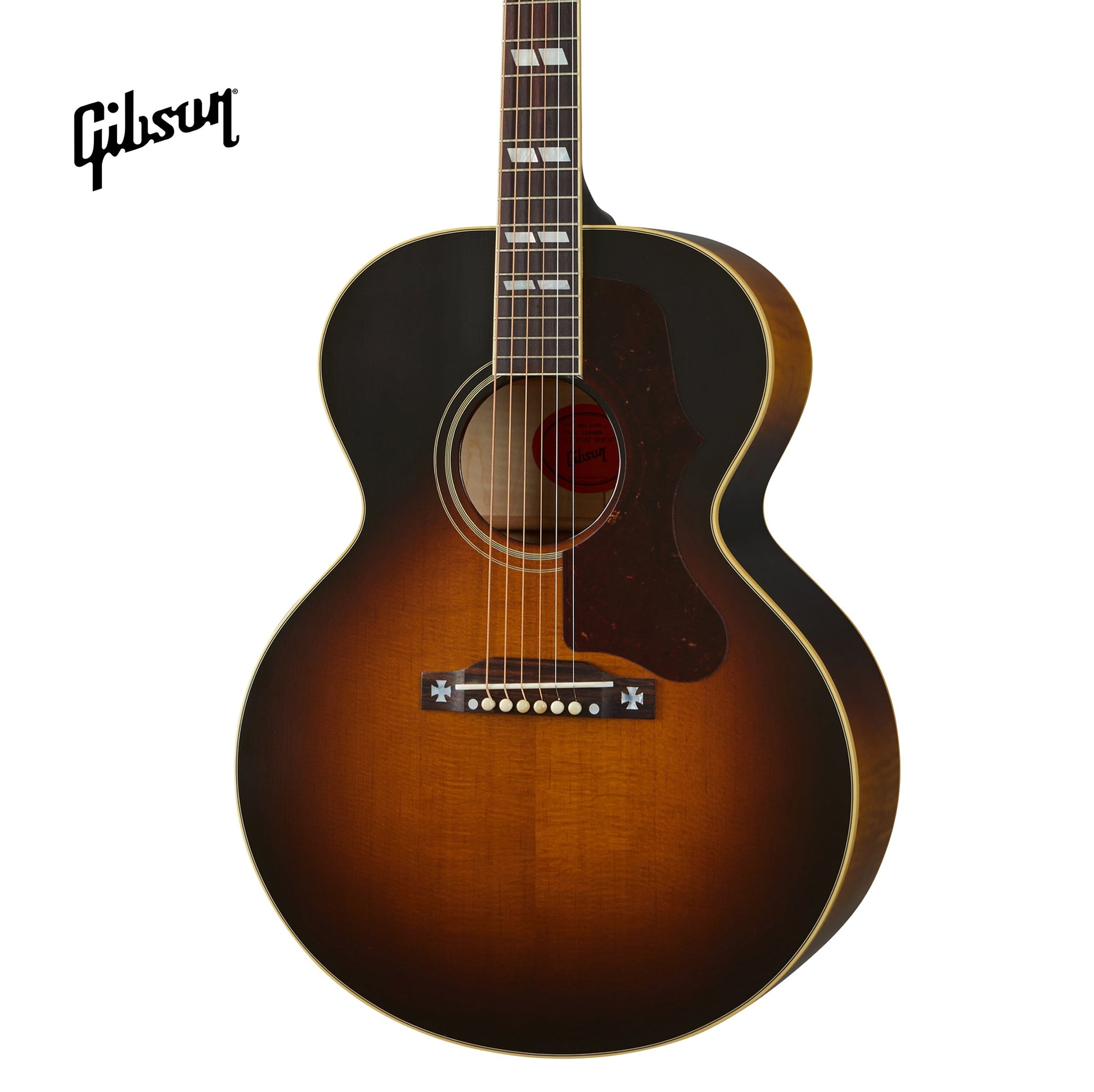 GIBSON 1952 J-185 ACOUSTIC GUITAR - VINTAGE SUNBURST - Music Bliss Malaysia