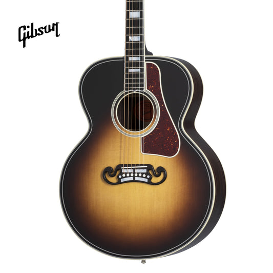 GIBSON SJ-200 WESTERN CLASSIC ACOUSTIC GUITAR - VINTAGE SUNBURST - Music Bliss Malaysia