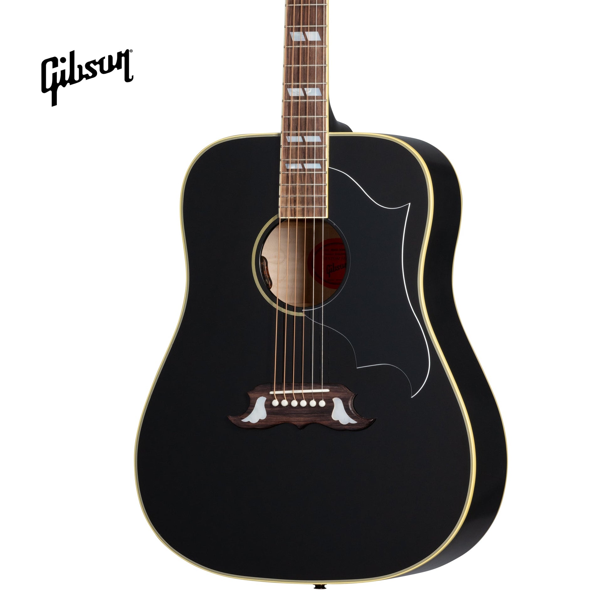GIBSON ELVIS DOVE ACOUSTIC-ELECTRIC GUITAR - EBONY - Music Bliss Malaysia