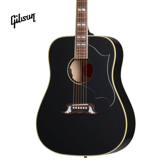 GIBSON ELVIS DOVE ACOUSTIC-ELECTRIC GUITAR - EBONY - Music Bliss Malaysia