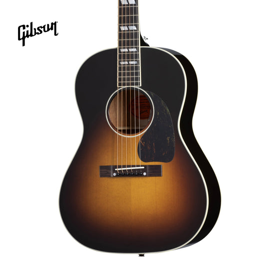GIBSON NATHANIEL RATELIFF LG-2 WESTERN ACOUSTIC-ELECTRIC GUITAR - VINTAGE SUNBURST - Music Bliss Malaysia
