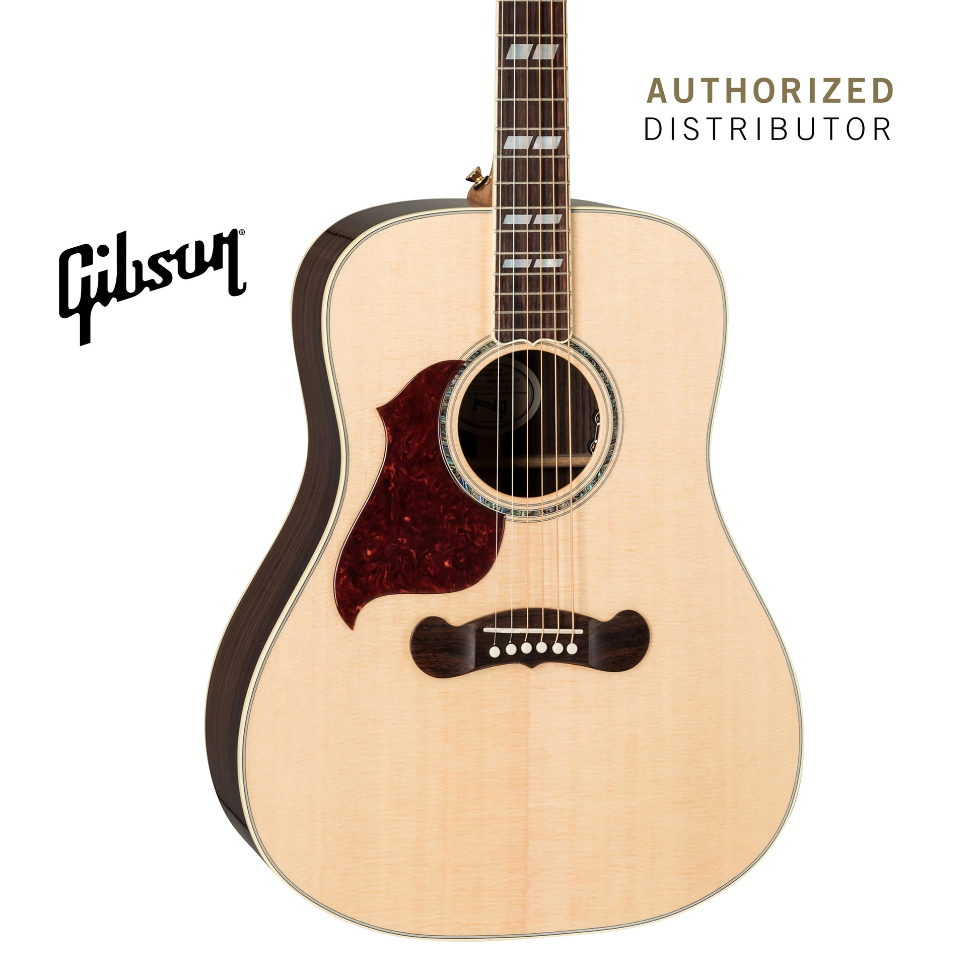 GIBSON SONGWRITER STANDARD ROSEWOOD LEFT-HANDED ACOUSTIC-ELECTRIC GUITAR - ANTIQUE NATURAL - Music Bliss Malaysia