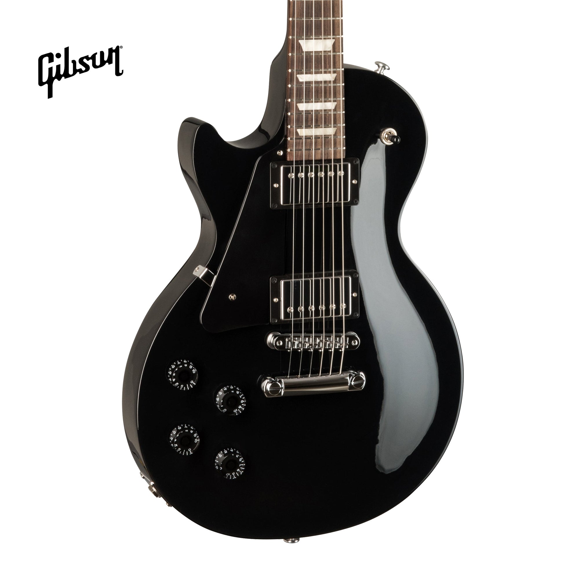 GIBSON LES PAUL STUDIO LEFT-HANDED ELECTRIC GUITAR - EBONY - Music Bliss Malaysia