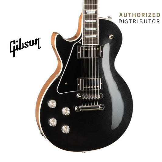 GIBSON LES PAUL MODERN LEFT-HANDED ELECTRIC GUITAR - GRAPHITE - Music Bliss Malaysia
