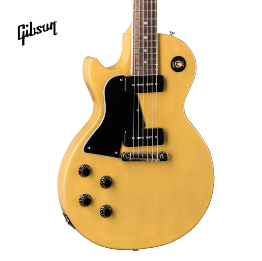 GIBSON LES PAUL SPECIAL LEFT-HANDED ELECTRIC GUITAR - TV YELLOW - Music Bliss Malaysia
