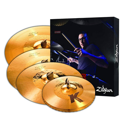 Zildjian K Custom Hybrid Special Pack - 14''HH/16''C/20''R/18''C Cymbal Set (K1250) - Music Bliss Malaysia