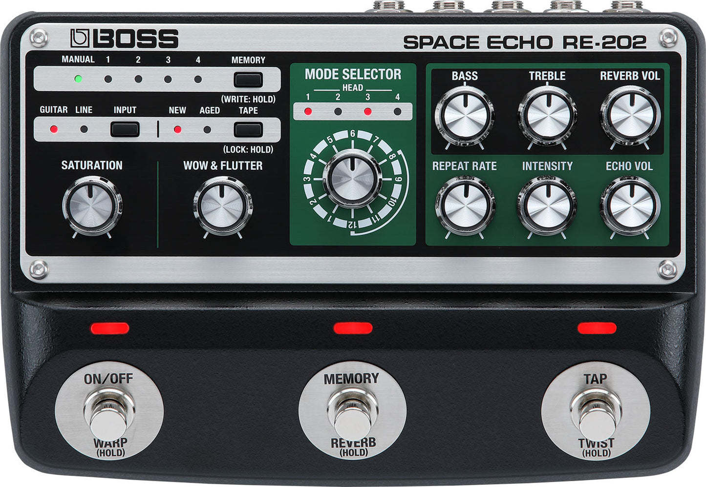 Boss RE-202 Space Echo Digital Delay Pedal - Music Bliss Malaysia