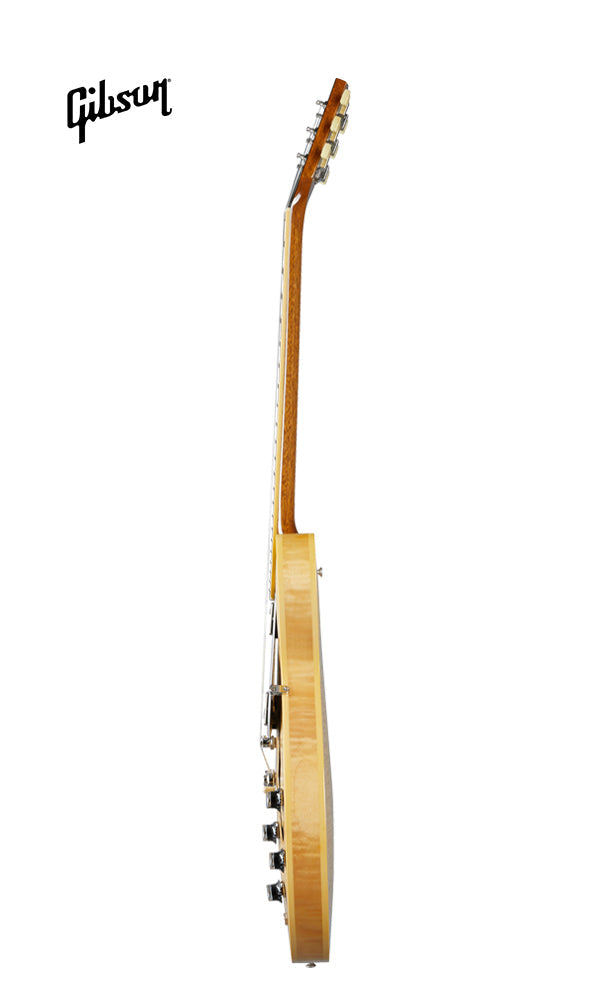 GIBSON ES-335 FIGURED SEMI-HOLLOWBODY ELECTRIC GUITAR - ANTIQUE NATURAL - Music Bliss Malaysia