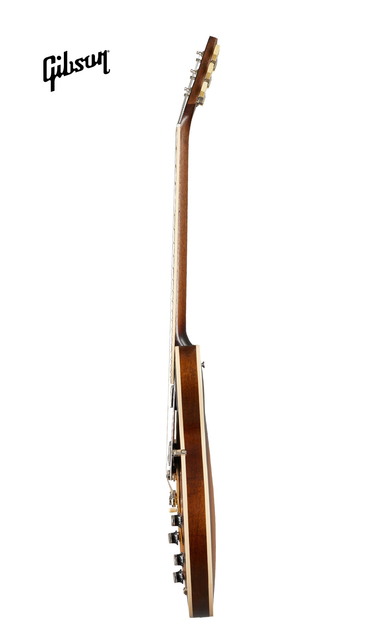 GIBSON ES-335 SATIN SEMI-HOLLOWBODY ELECTRIC GUITAR - SATIN VINTAGE BURST - Music Bliss Malaysia