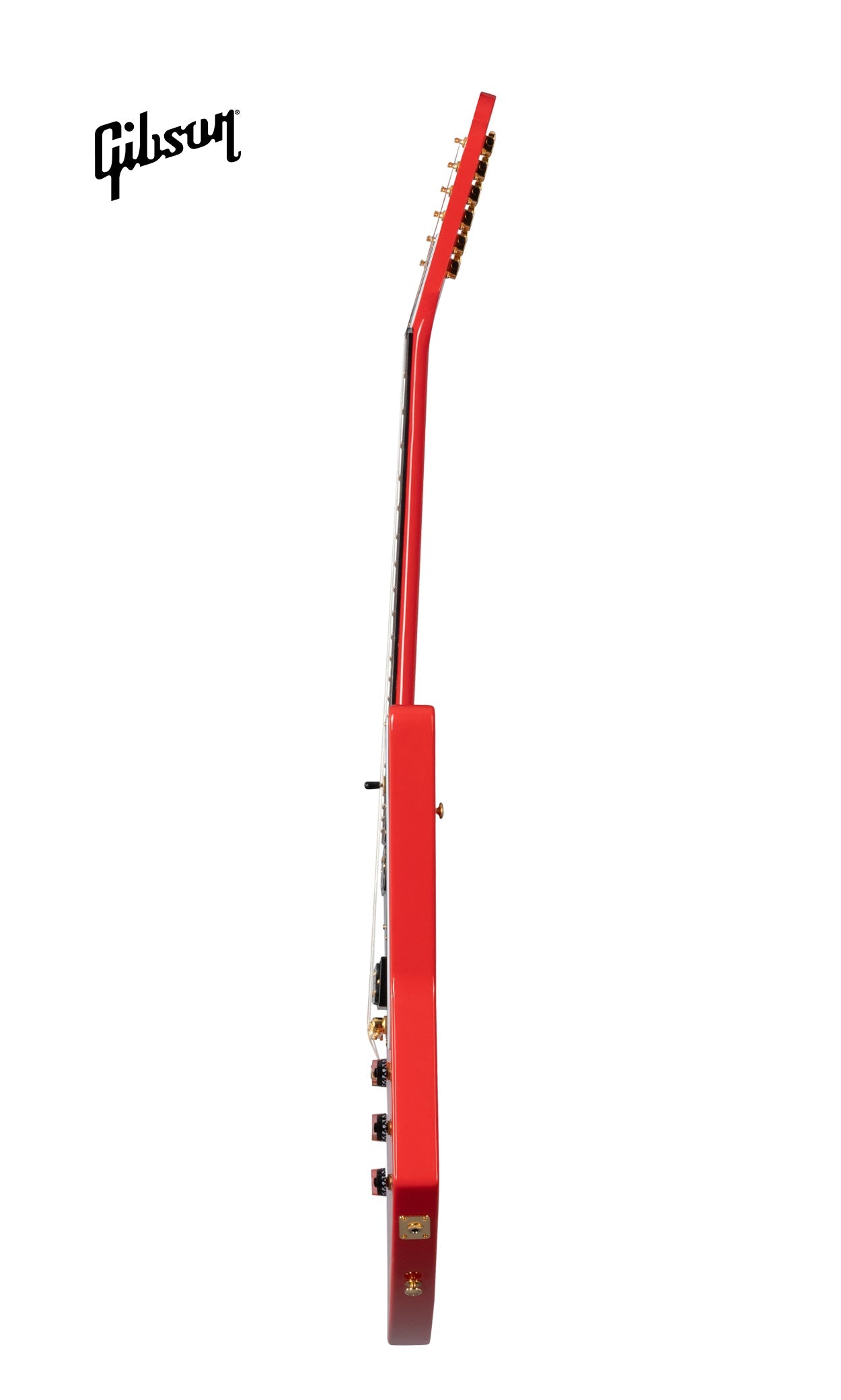 GIBSON LZZY HALE SIGNATURE EXPLORERBIRD ELECTRIC GUITAR - CARDINAL RED - Music Bliss Malaysia