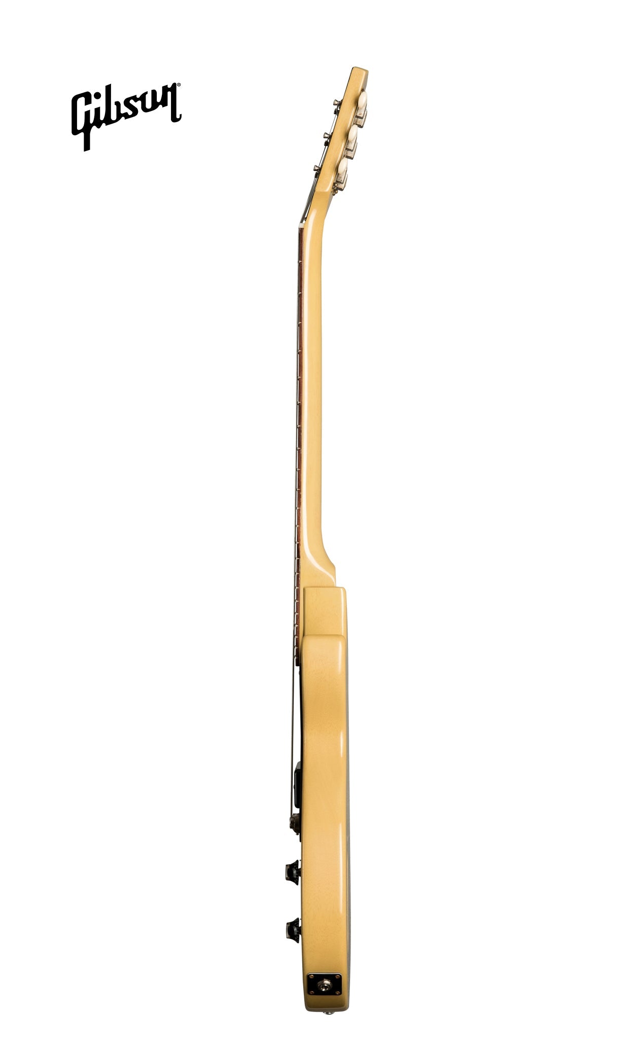 GIBSON 1957 LES PAUL JUNIOR SINGLE CUT REISSUE VOS ELECTRIC GUITAR - TV YELLOW - Music Bliss Malaysia