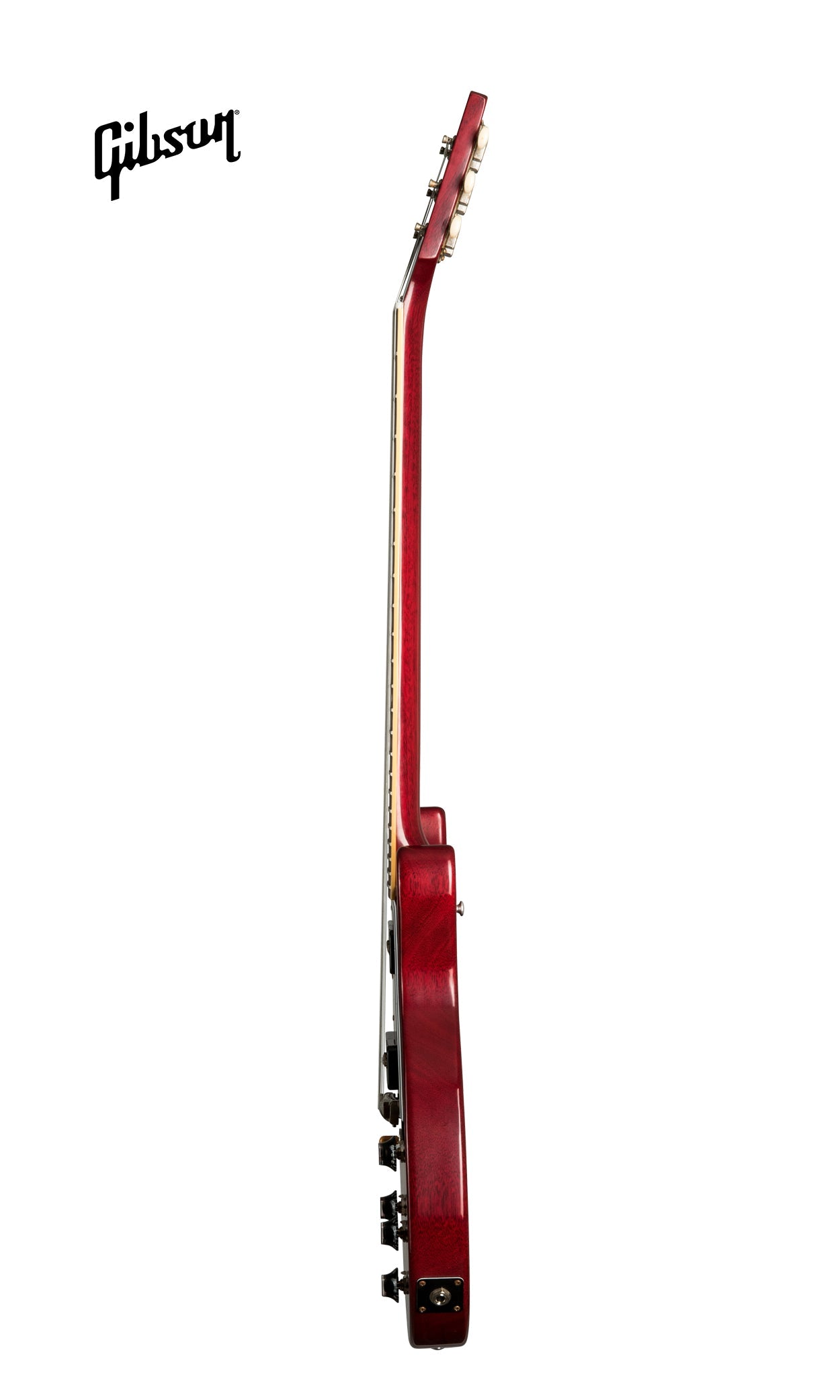 GIBSON 1960 LES PAUL SPECIAL DOUBLE CUT REISSUE VOS ELECTRIC GUITAR - CHERRY RED - Music Bliss Malaysia