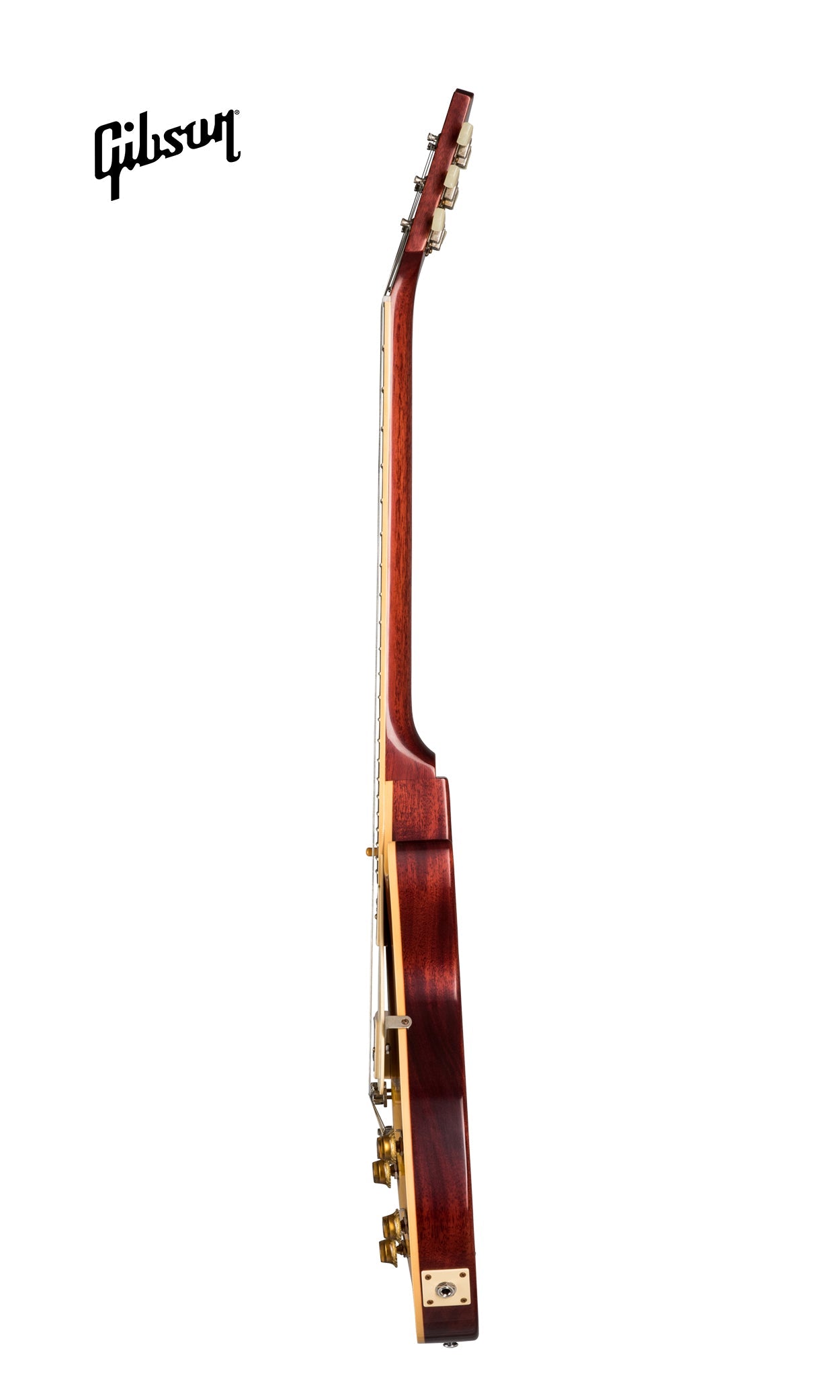 GIBSON 1958 LES PAUL STANDARD REISSUE VOS ELECTRIC GUITAR - ICED TEA BURST - Music Bliss Malaysia