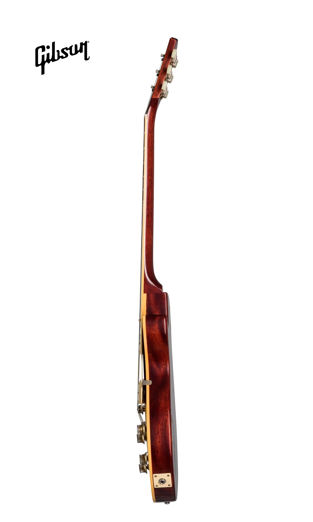 GIBSON 1960 LES PAUL STANDARD REISSUE VOS ELECTRIC GUITAR - ICED TEA BURST - Music Bliss Malaysia