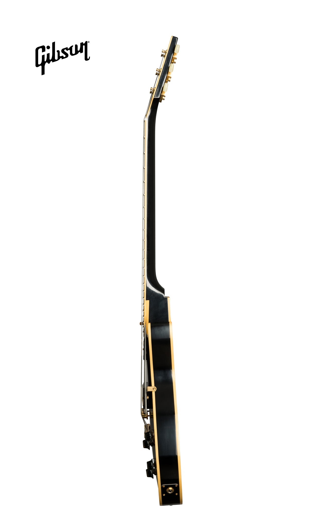 GIBSON 1957 LES PAUL CUSTOM REISSUE 2-PICKUP VOS ELECTRIC GUITAR - EBONY - Music Bliss Malaysia