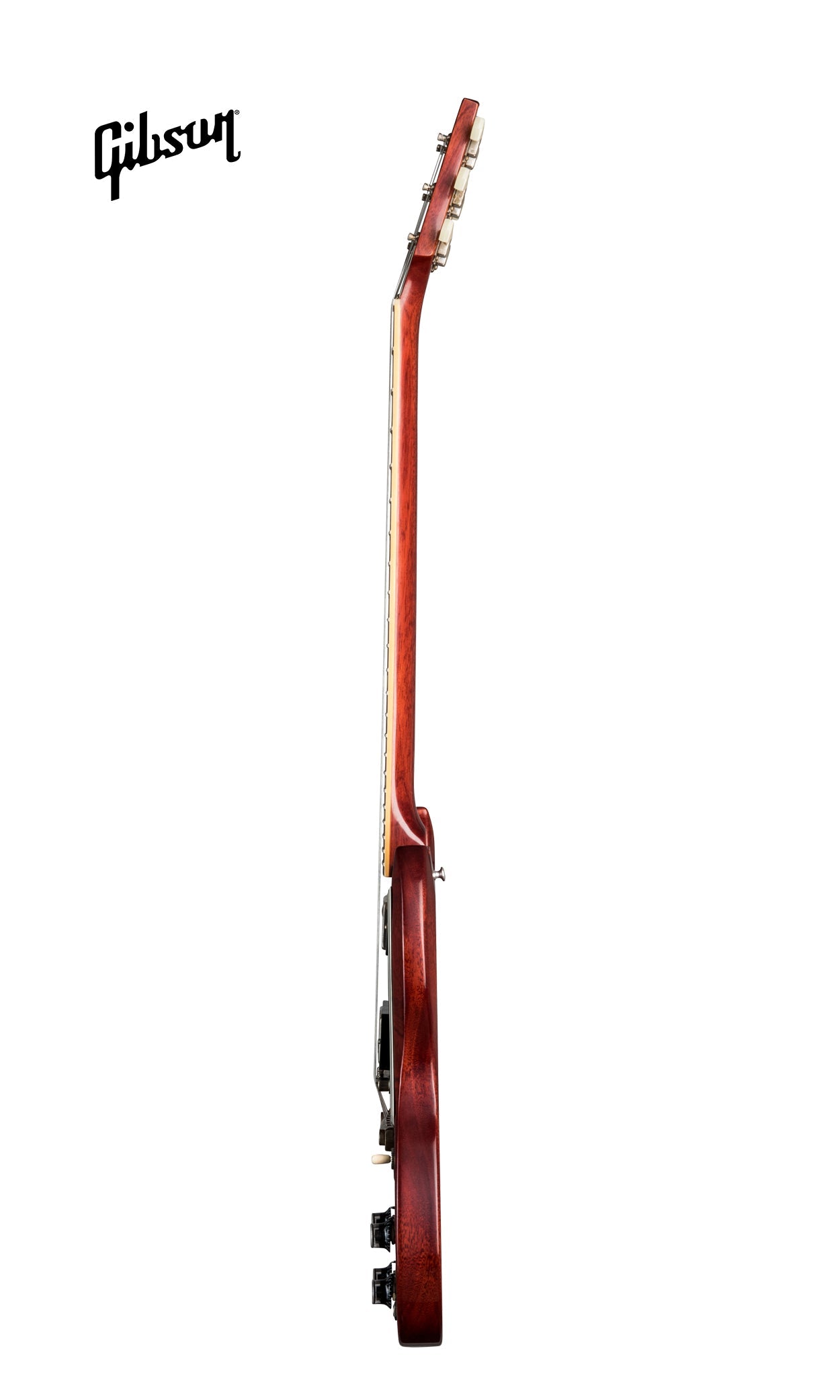 GIBSON 1961 LES PAUL SG STANDARD REISSUE STOPBAR VOS ELECTRIC GUITAR - CHERRY RED - Music Bliss Malaysia