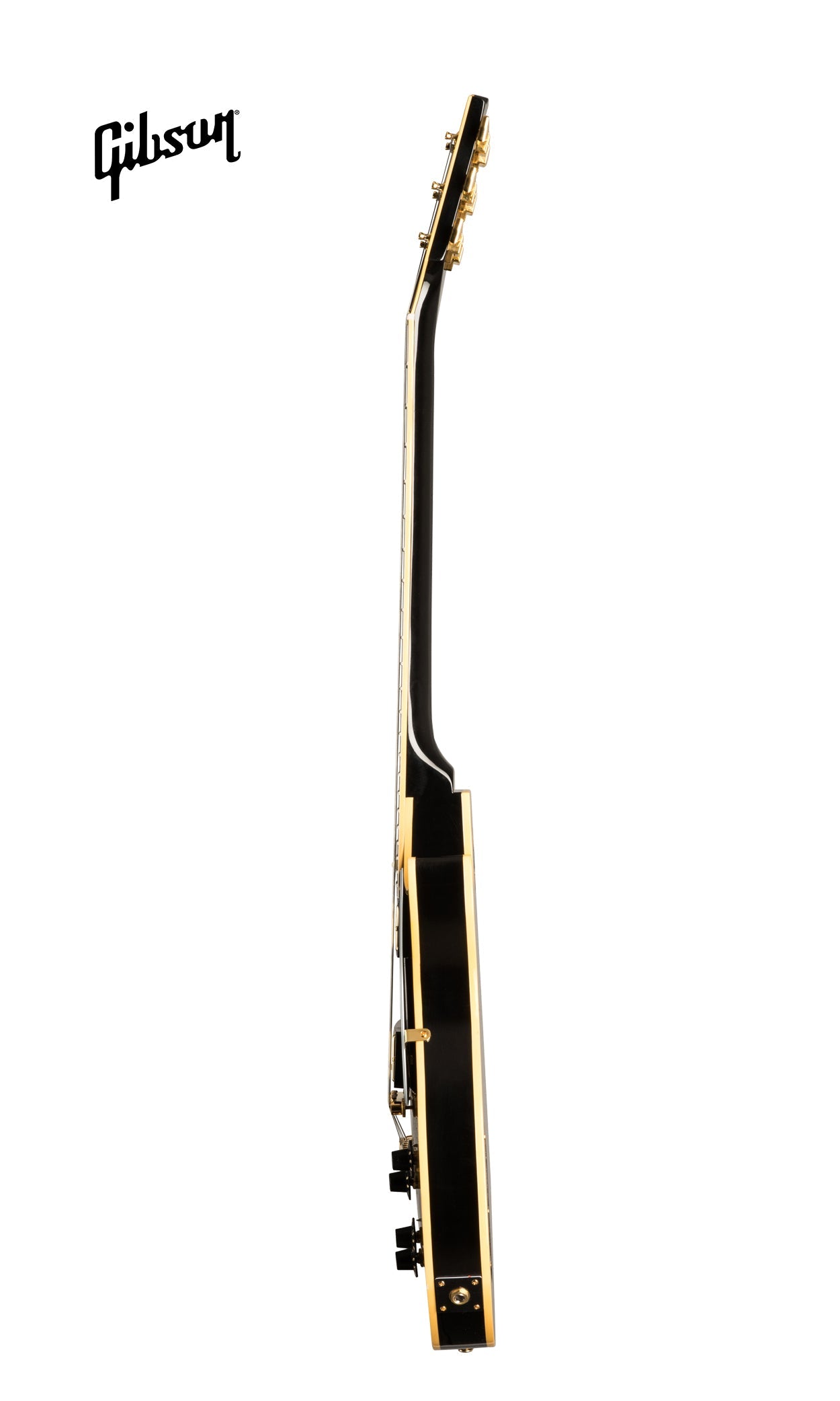 GIBSON 1968 LES PAUL CUSTOM REISSUE ELECTRIC GUITAR - EBONY - Music Bliss Malaysia