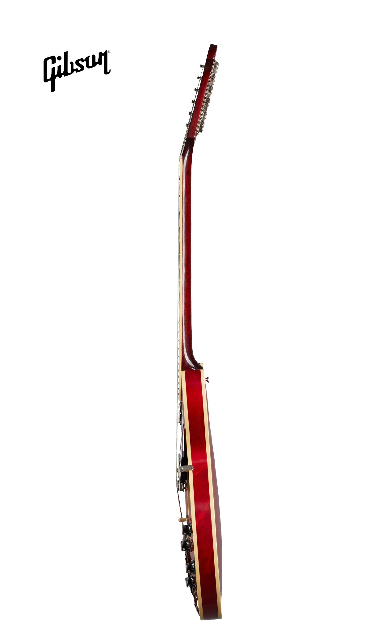 GIBSON 1964 TRINI LOPEZ STANDARD REISSUE VOS SEMI-HOLLOWBODY ELECTRIC GUITAR - 60S CHERRY - Music Bliss Malaysia